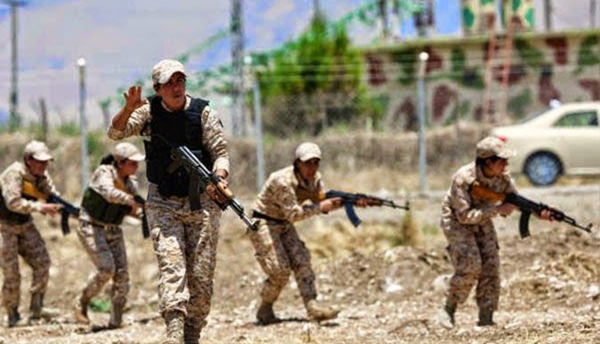 "البشمركة" تمتص الصدمة وتدفع مقاتلي "الدولة الإسلامية" إلى الوراء