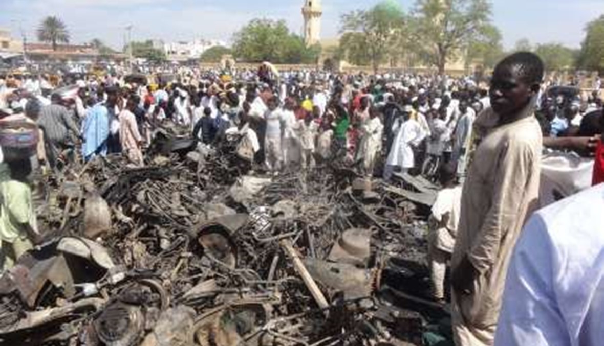 انفجارات واطلاق نار في مدينة داماتورو في نيجيريا