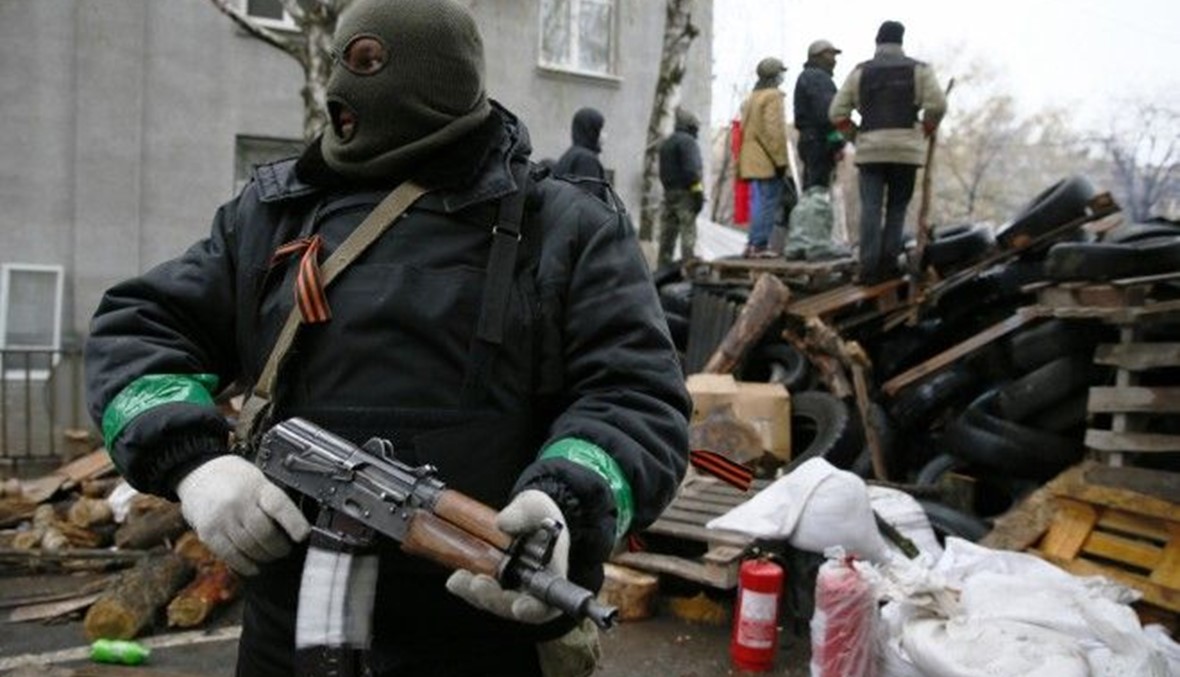 رصاص متقطع في شرق اوكرانيا واصابة مدنيين اثنين