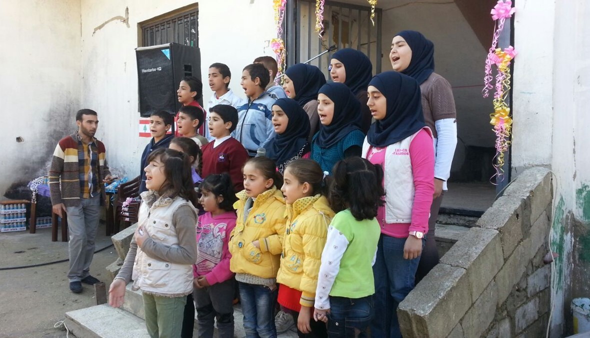 مدرسة للاجئين السوريين في ببنين