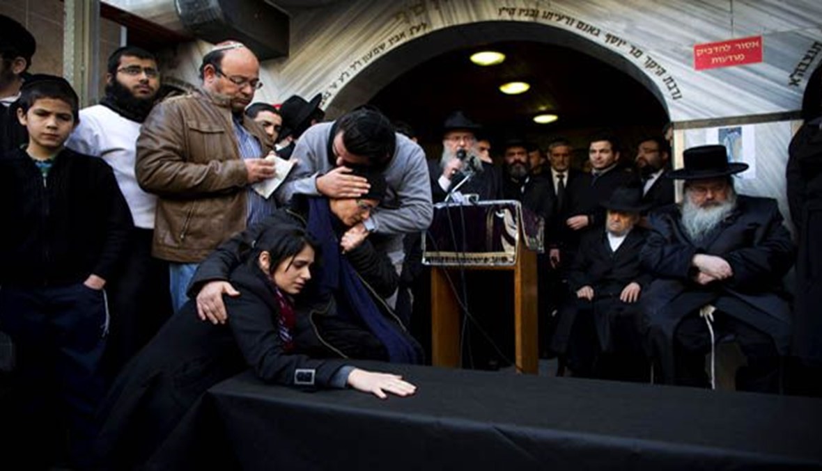 دفن 4 يهود في القدس قتلوا في هجمات باريس