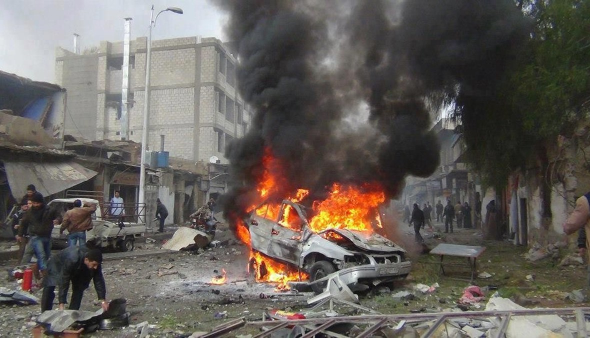 انفجار سيارة مفخخة في حي "نظامي" في حمص
