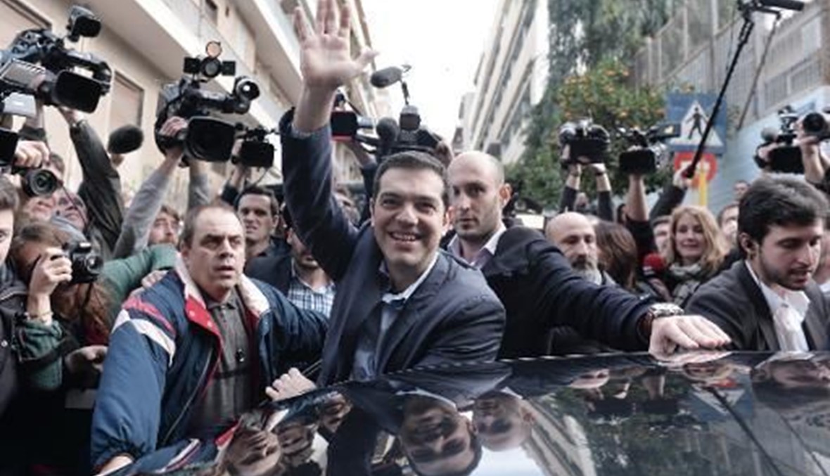 اليونان... سيريزا يتقدم على اليمين الحاكم بعد فرز ربع الاصوات