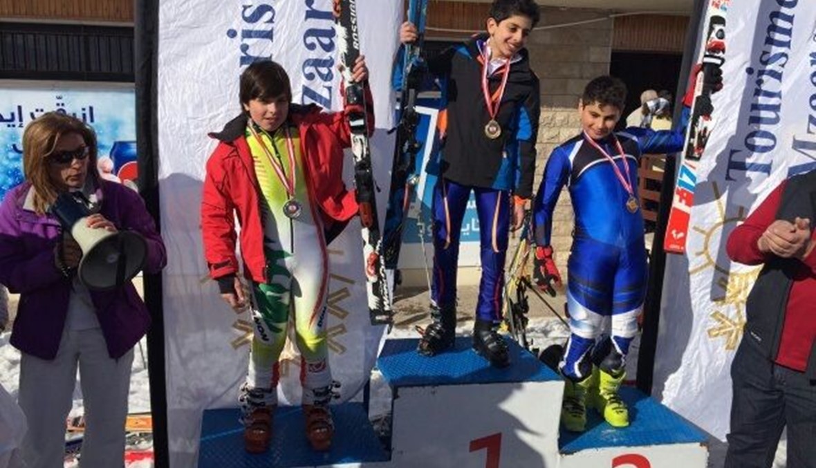 90 متزلجاً في المرحلة الاولى من بطولة لبنان