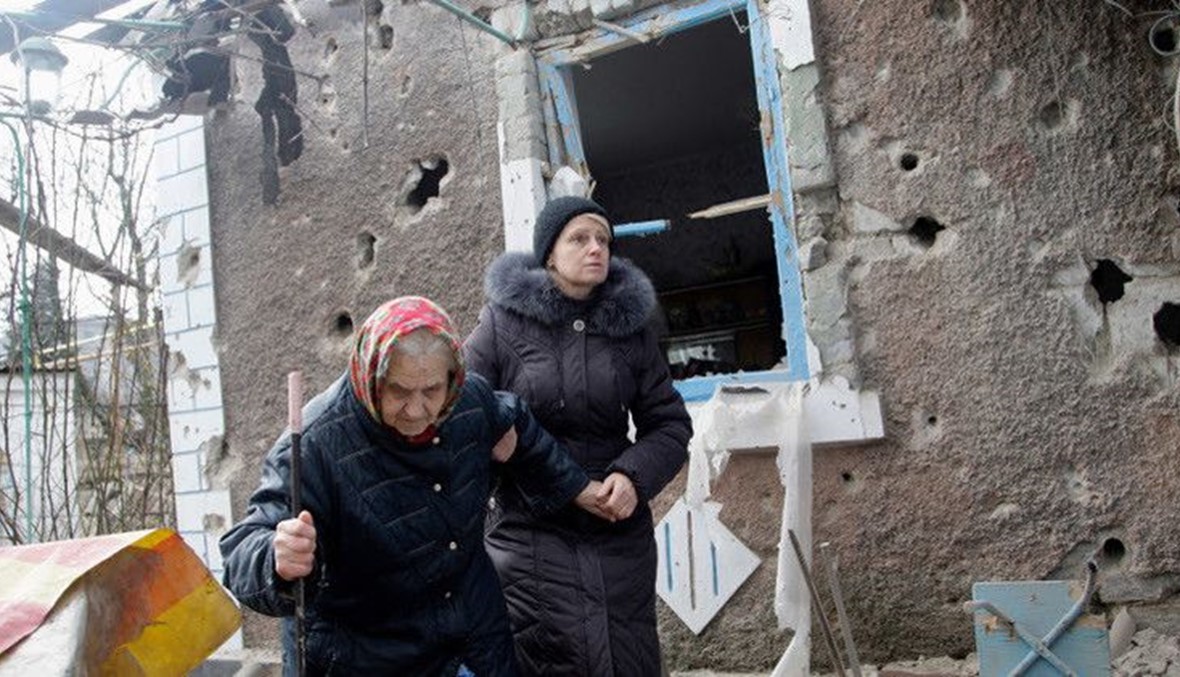 قصف مستشفى في دونيتسك الاوكرانية