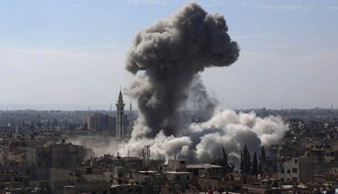 82  قتيلاً في غارات على مناطق للمعارضة بعد قصف دمشق