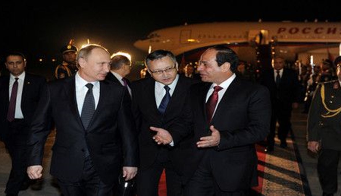 القمة الروسية-المصرية: محطة نووية ومحاربة الارهاب