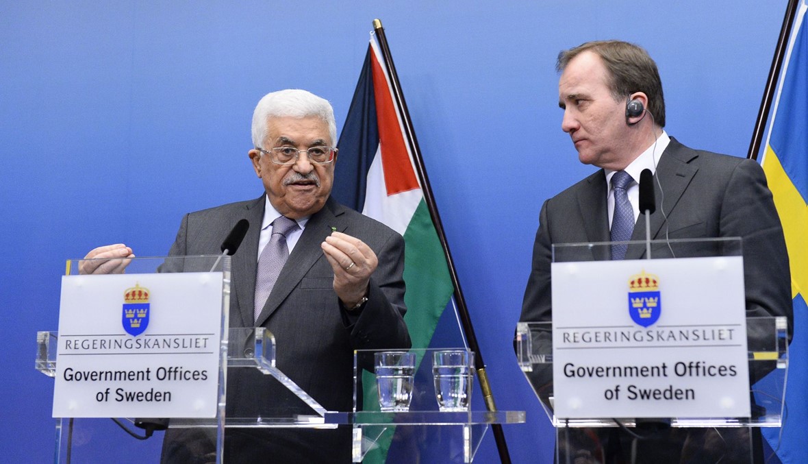 رئيس الوزراء السويدي لعباس: مساعدة فلسطين رهن بشروط