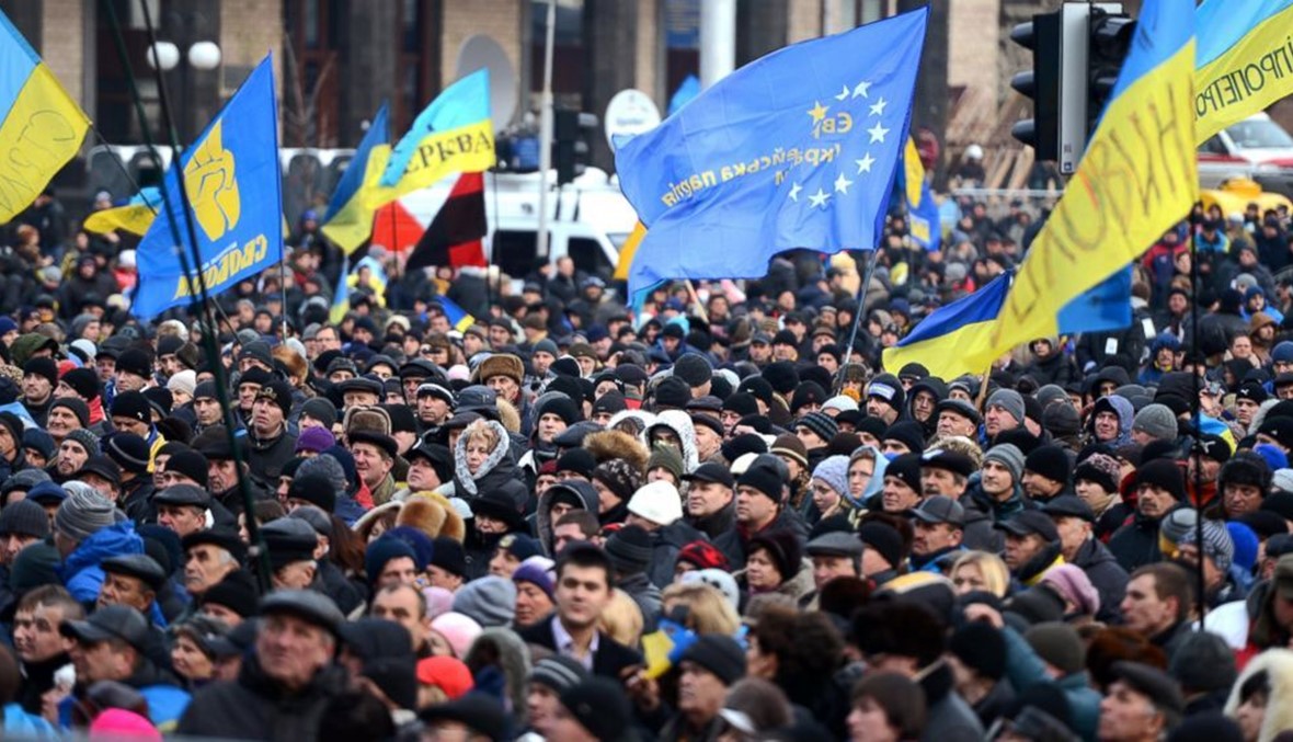 ردود فعل الغرب بعد اعلان وقف اطلاق النار في اوكرانيا