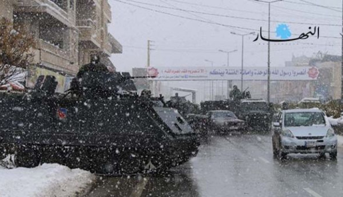 الجيش: عمليات دهم في البقاع وتوقيف 25 شخصاً ومضبوطات