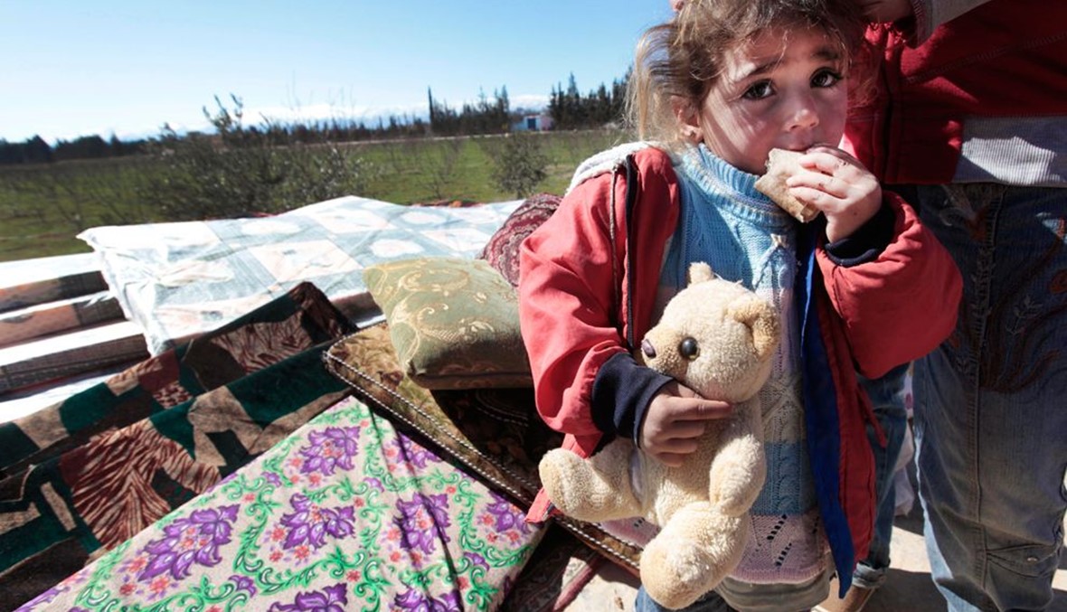 اللاجئون السوريون  يشكلون اكبر أعداد أطفال الشوارع في لبنان