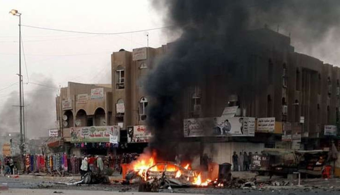 10 قتلى على الاقل في تفجير مزدوج في بغداد