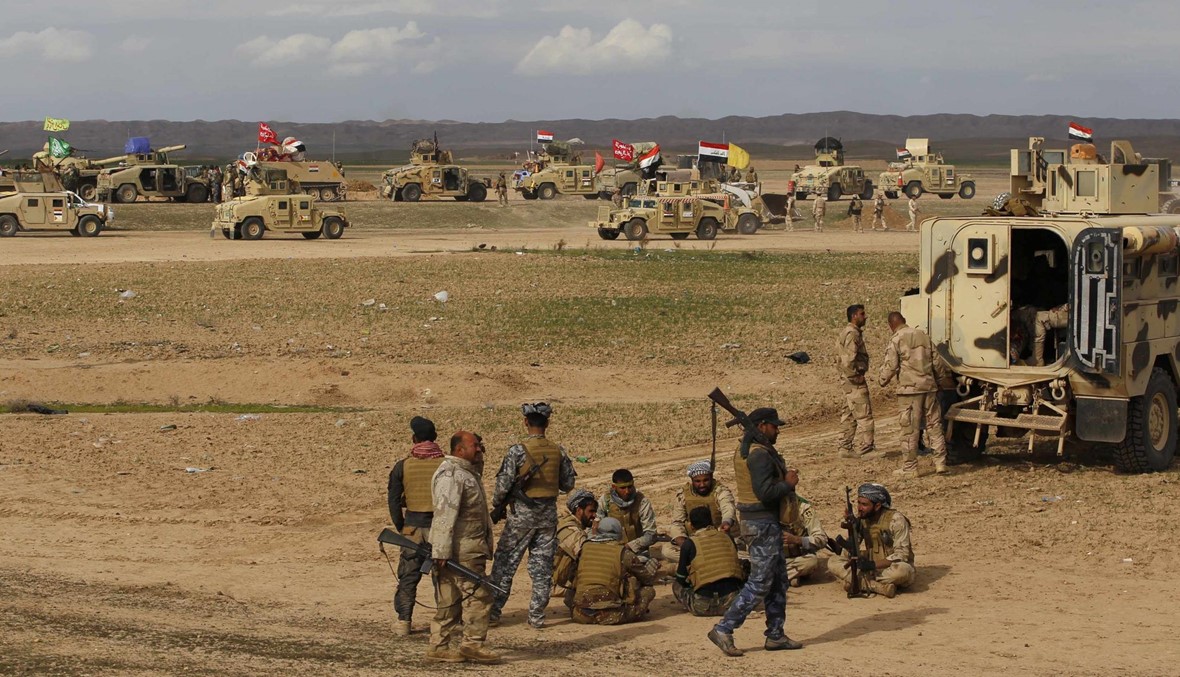القوات العراقية تتقدم في تكريت.. ولقاء يجمع معصوم والعبادي وبارزاني