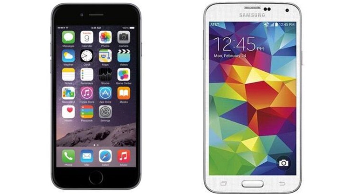 اكتشفوا الفارق بين الـ iPhone 6 والـ Samsung S6؟