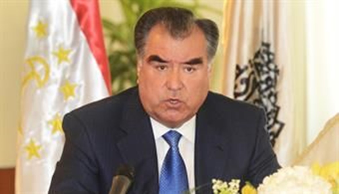 رئيس طاجيكستان: "جهنم مصير" المقاتلين الاسلاميين في سوريا والعراق