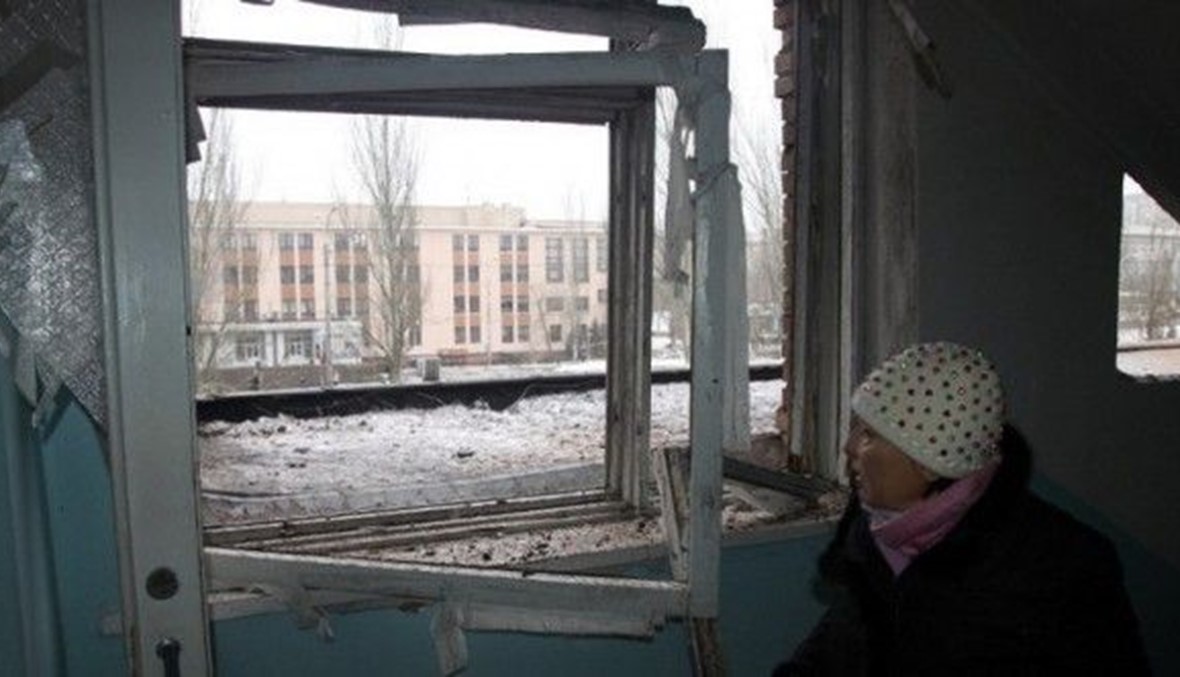 قصف مدفعي كثيف بالقرب من دونيتسك