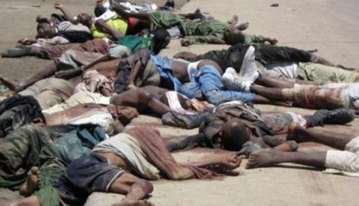 شوارع مدينة باما في نيجيريا مليئة بالجثث
