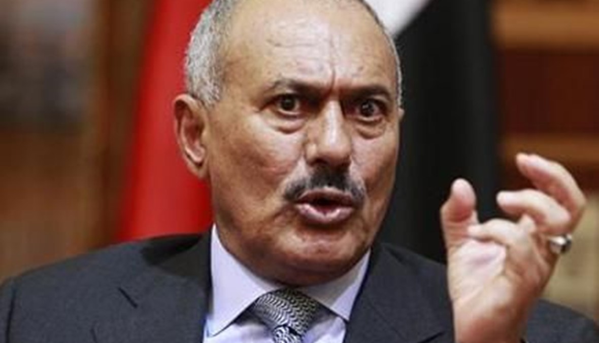 علي عبد الله صالح يدعو الى وقف اطلاق النار في اليمن