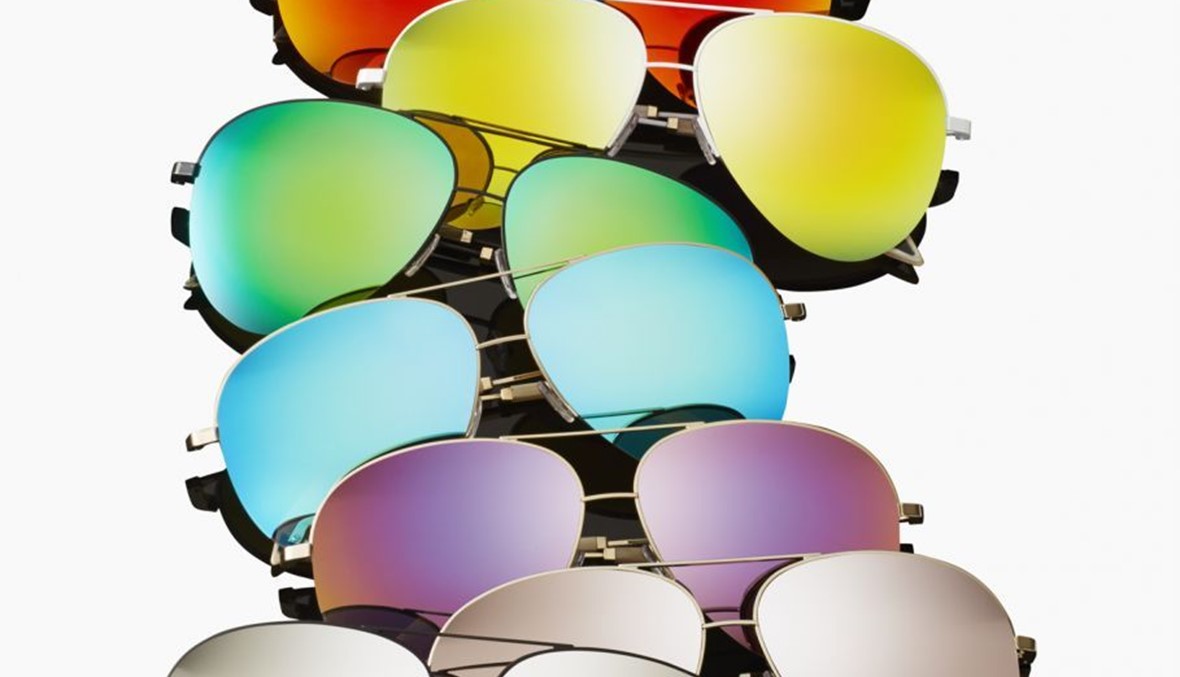 نظارات Aviator الإكزوتيك من Victoria Beckham