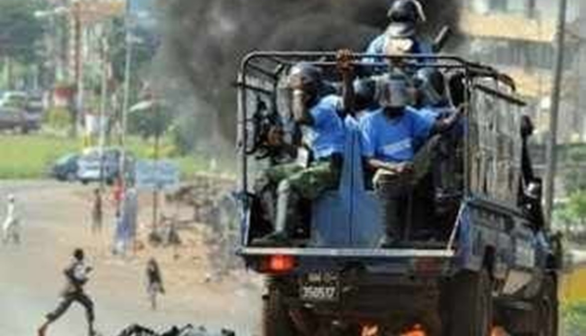 استئناف المواجهات بيت انصار المعارضة وقوات الامن في غينيا