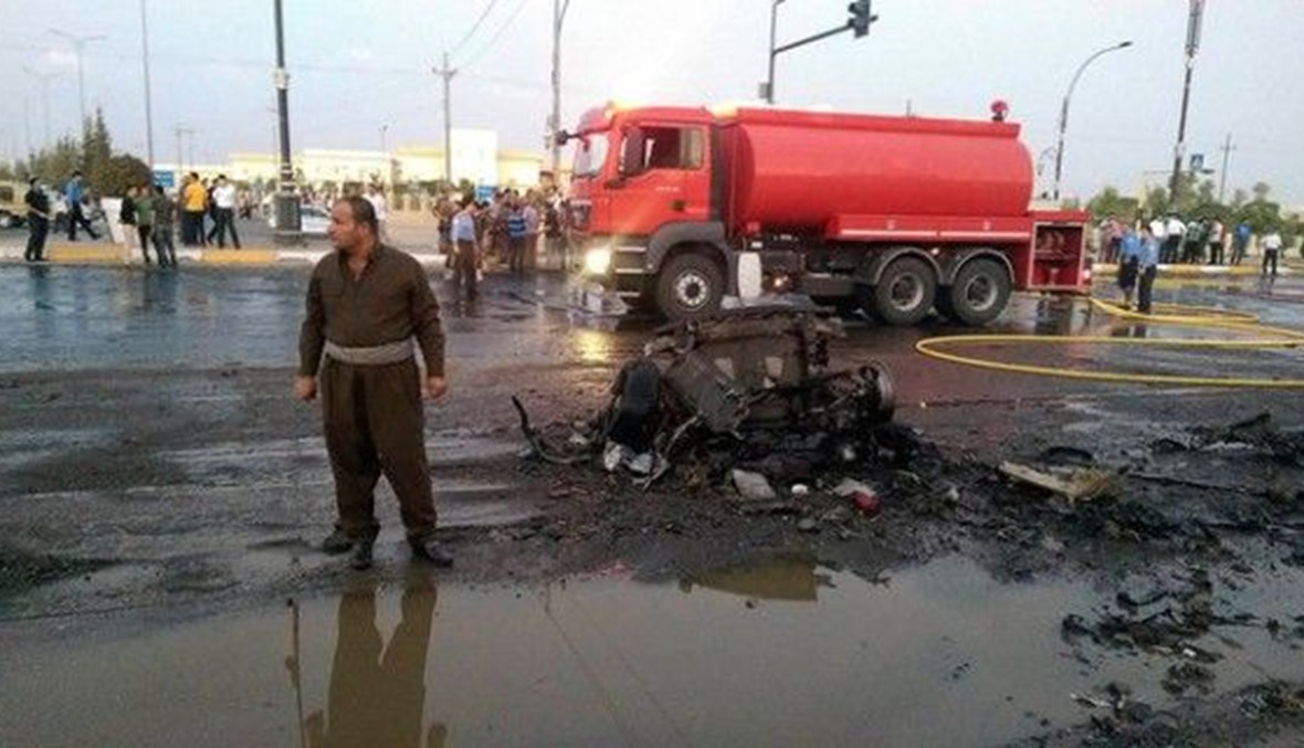 ثلاثة قتلى في تفجير السيارة المفخخة قرب القنصلية الاميركية في كردستان العراق