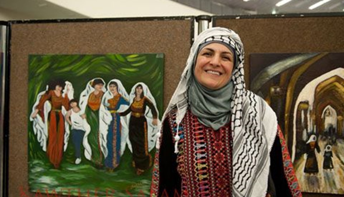 فنانة فلسطينية تحقق حلمها... في رام الله