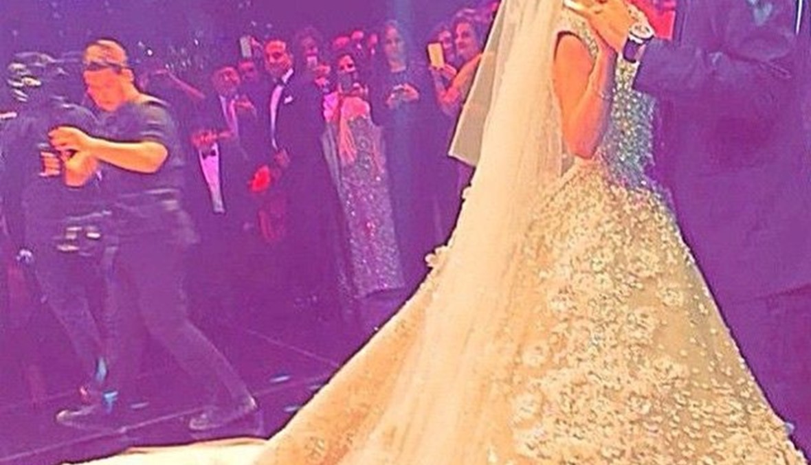 بالصور والفيديو: زفاف نجل الرئيس ميقاتي