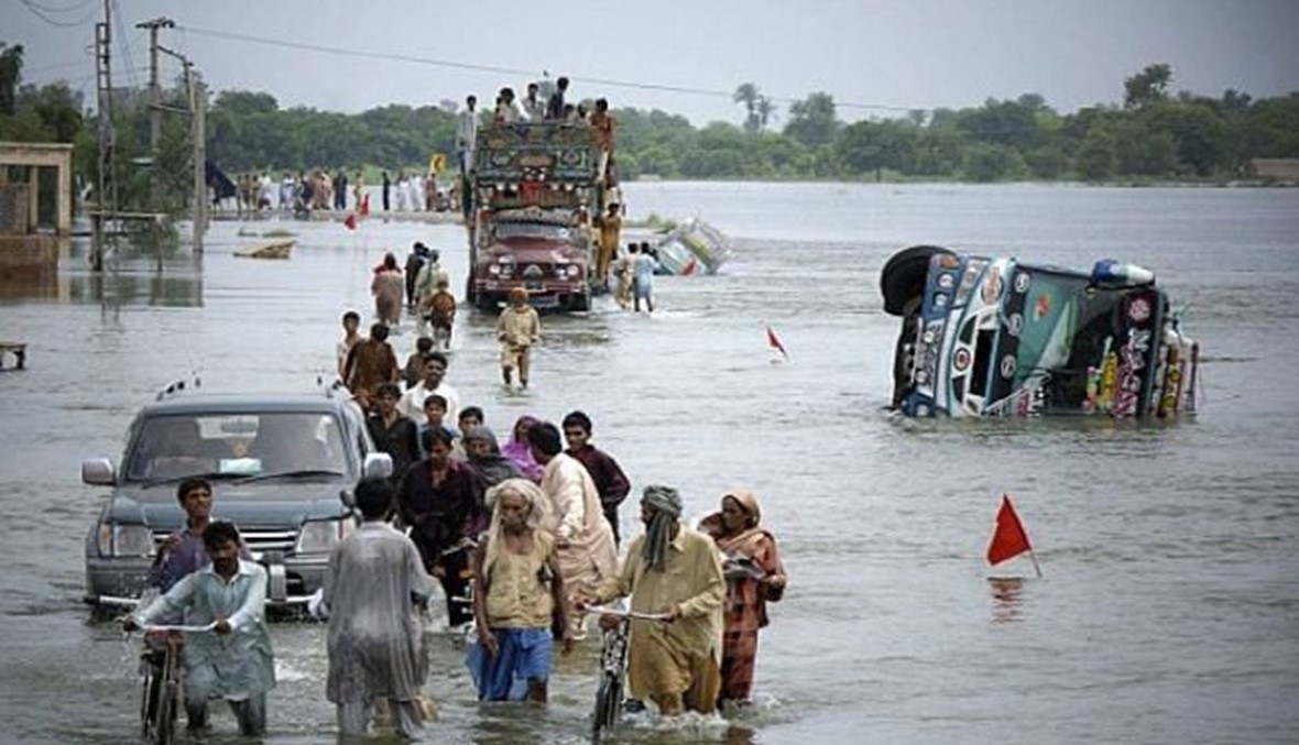44 قتيلا على الاقل نتيجة امطار غزيرة في باكستان
