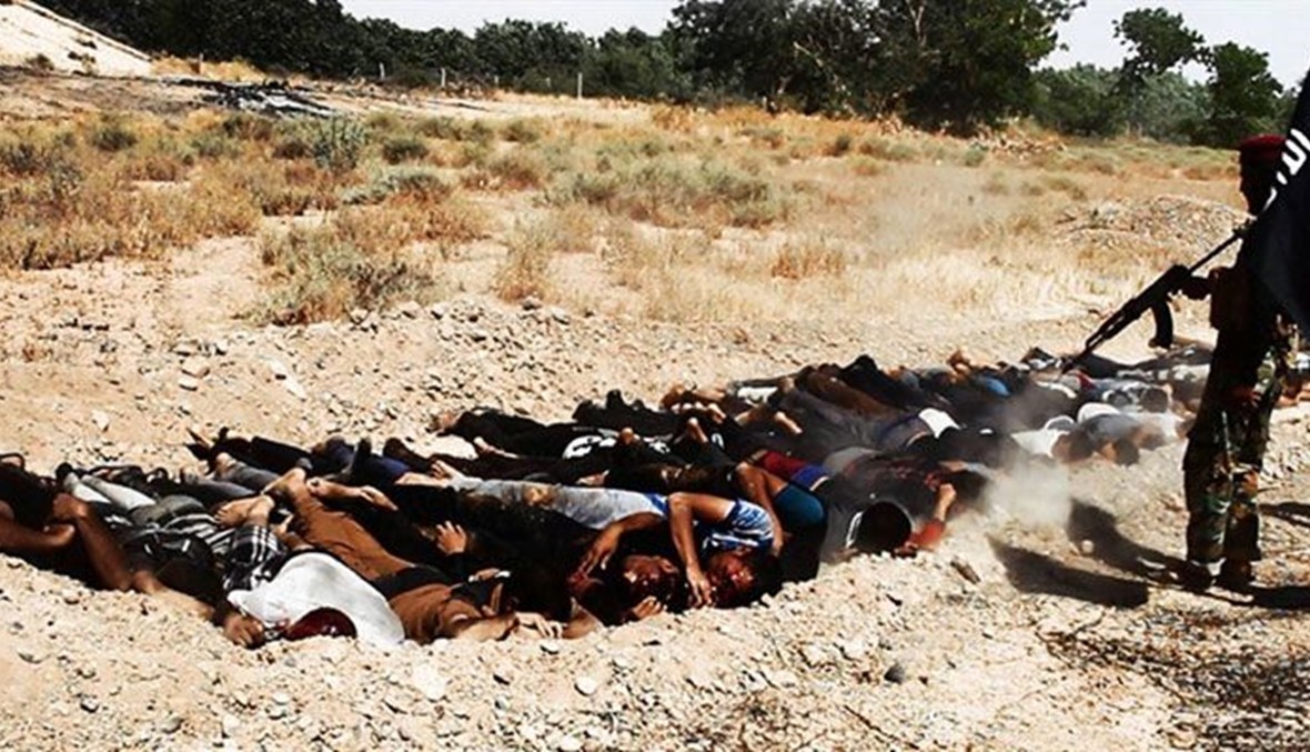 "داعش" اعدم أكثر من 2000 خارج ساحة القتال منذ تموز الماضي