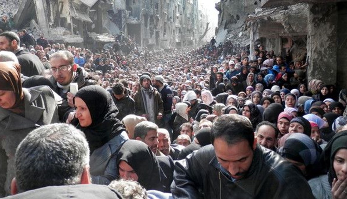 زيارة وفد "فتح" الى دمشق ... لتحييد مخيم اليرموك عن النزاع السوري