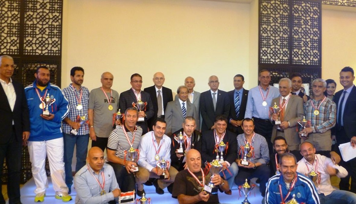ذهبية وفضيتان للبنان في البطولة العربية بالسكواش