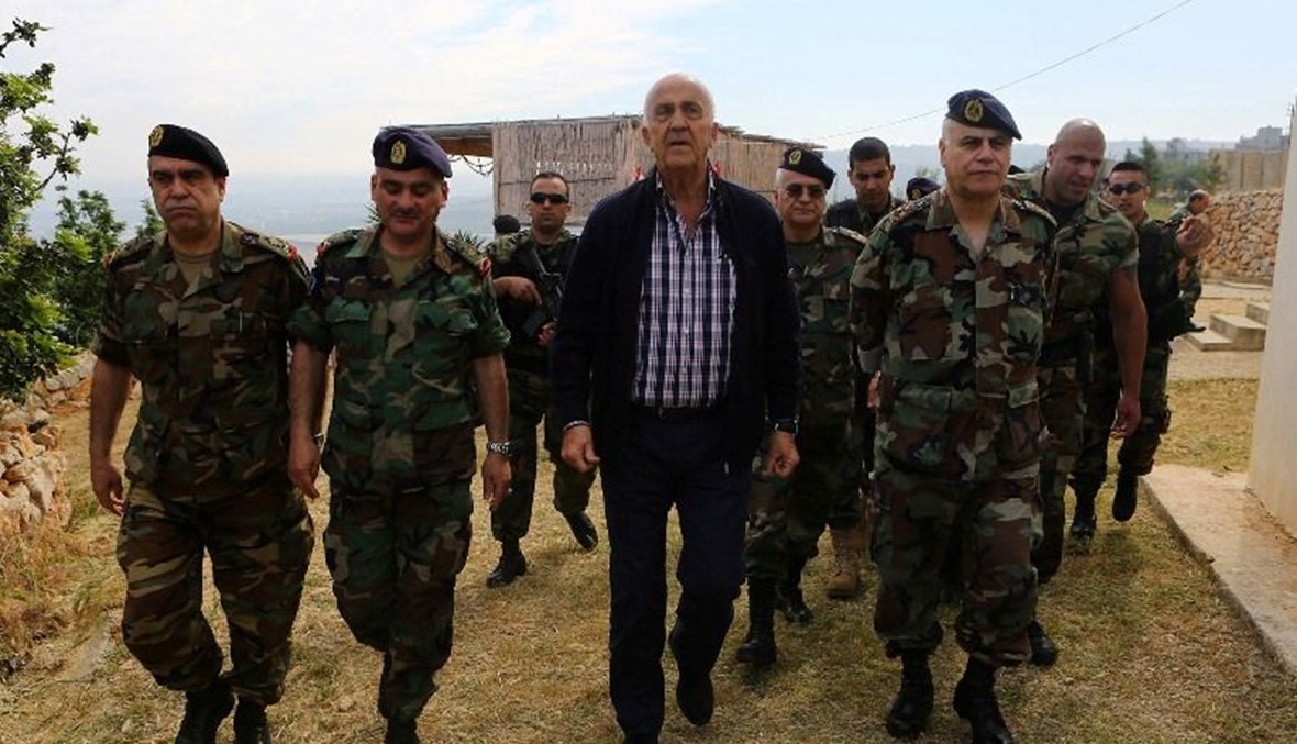 قهوجي: قرار الجيش الحازم هو التصدي لأي اعتداء على لبنان