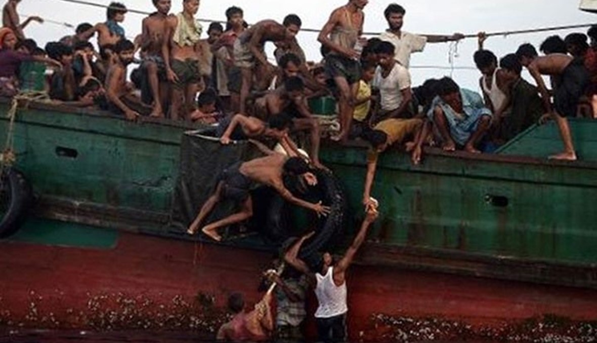 صيادون انقذوا 102 مهاجرا في اندونيسيا ومئات اخرين على شفير الغرق