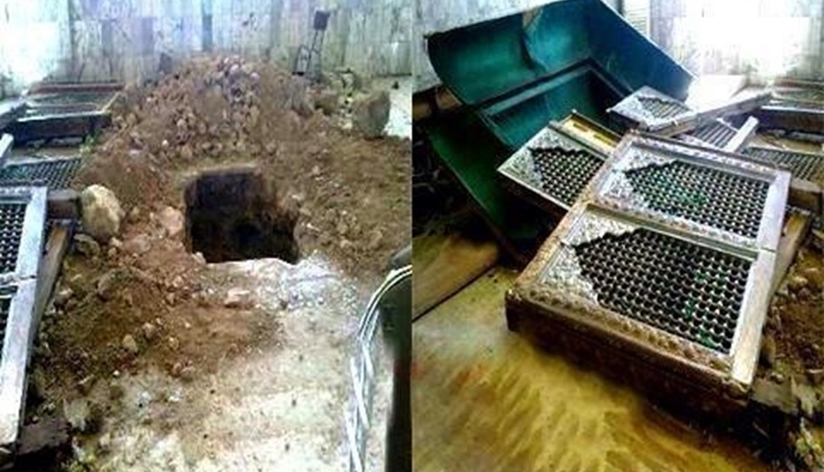 نبش قبر "حجر بن عدي" في عدرا و"حزب الله": إنها جريمة إرهابية