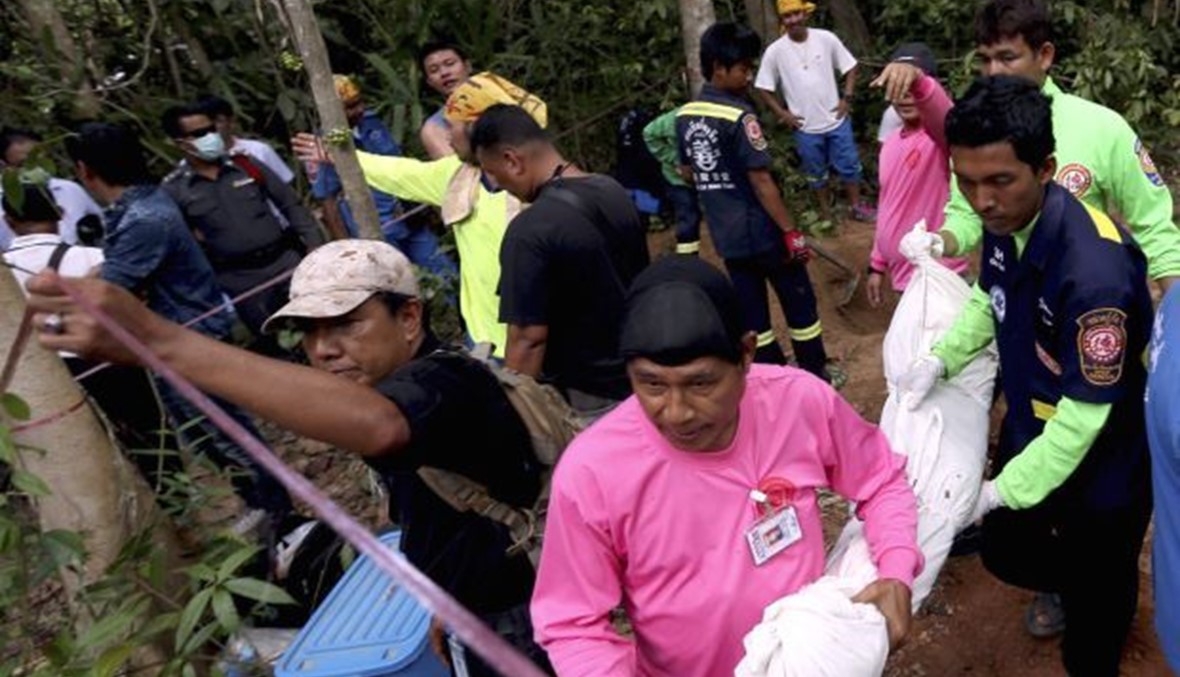 بالصور: العثور على 139 مقبرة جماعية و28 مخيماً لتهريب البشر في ماليزيا