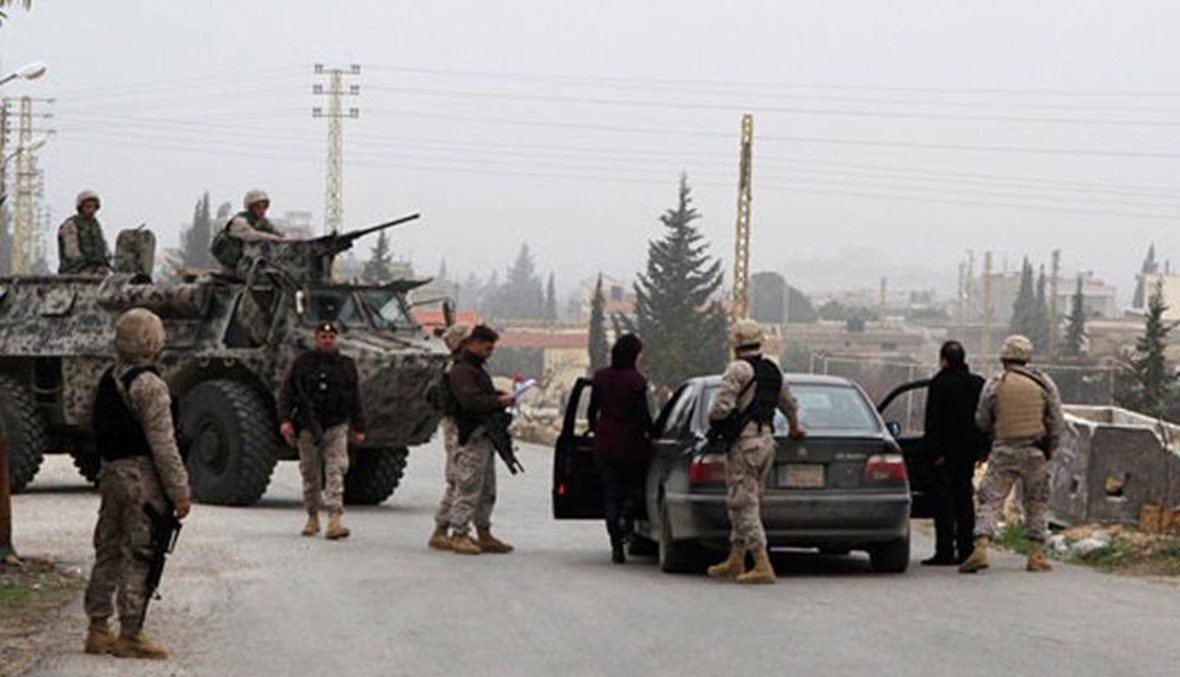 الجيش: توقيف 47 سوريا لدخول بعضهم بطريقة غير شرعية