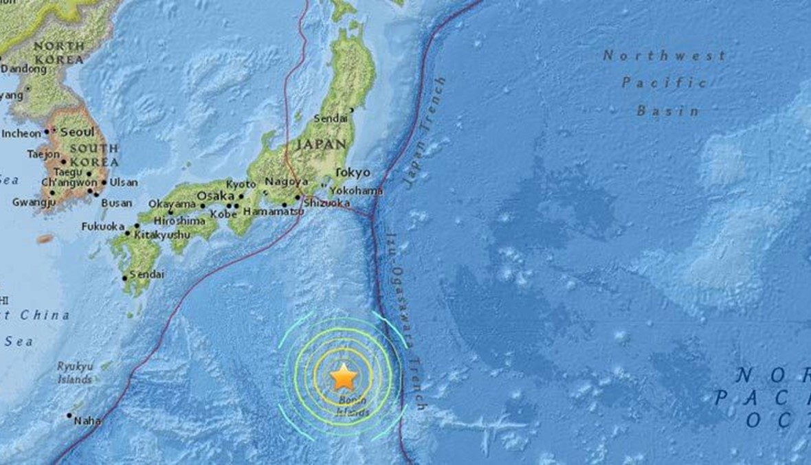 زلزال قوّته 8.5 درجة يهز شرق اليابان... ولا تقارير عن أضرار
