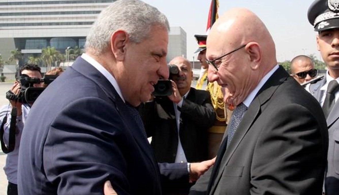 سلام التقى نظيره المصري: مصرون على انتحاب رئيس للجمهورية