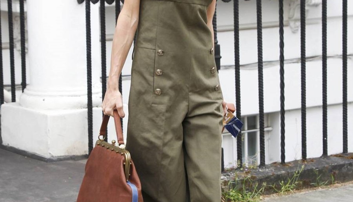 إطلالة أمل علم الدين بلمسة لبنانية