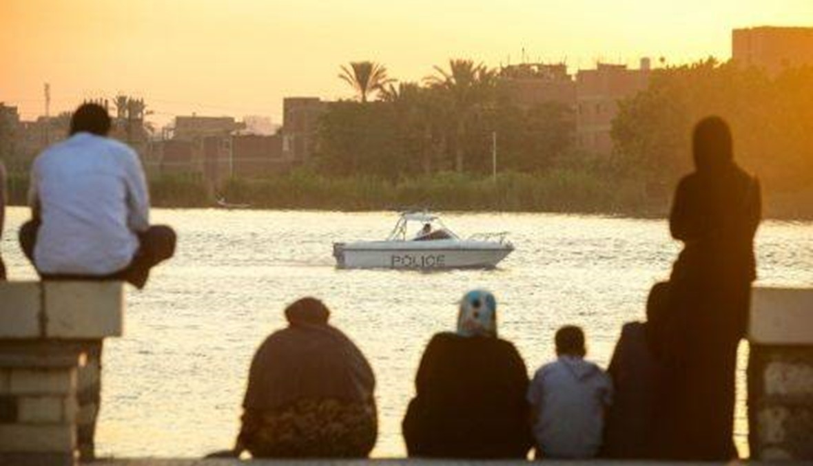 مصرع 18 شخصاً في غرق مركب في النيل بالقاهرة