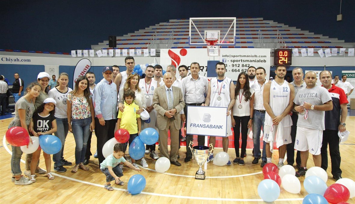 بنك لبنان والمهجر بطل دوري مصرف لبنان بكرة السلة