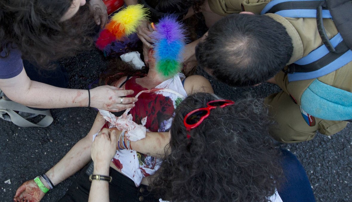اربعة جرحى بطعنات سكين خلال تظاهرة لمثليي الجنس في القدس