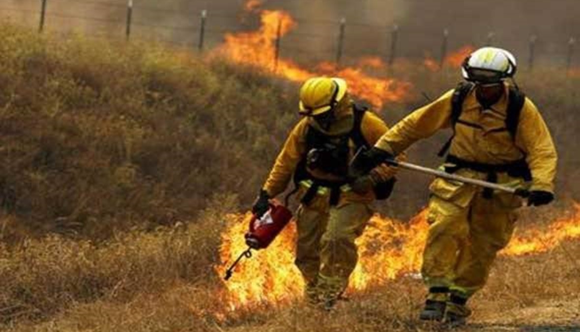 الجيش يساعد في مكافحة الحرائق بكاليفورنيا
