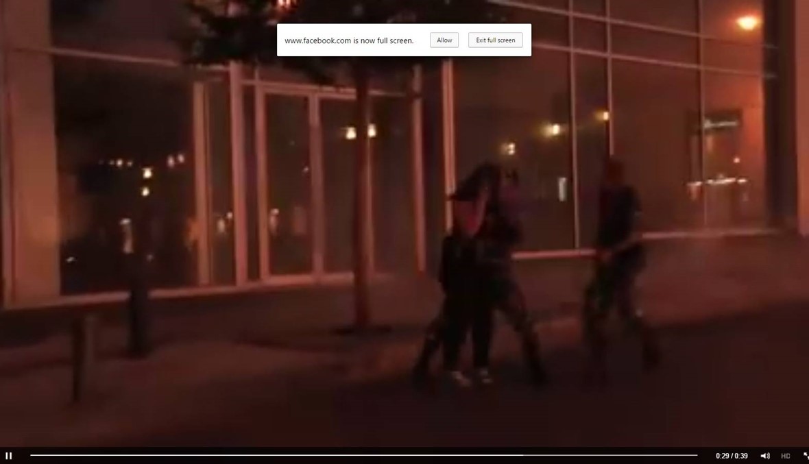 بالفيديو- لحظة اعتقال القوى الأمنية احدى الناشطات
