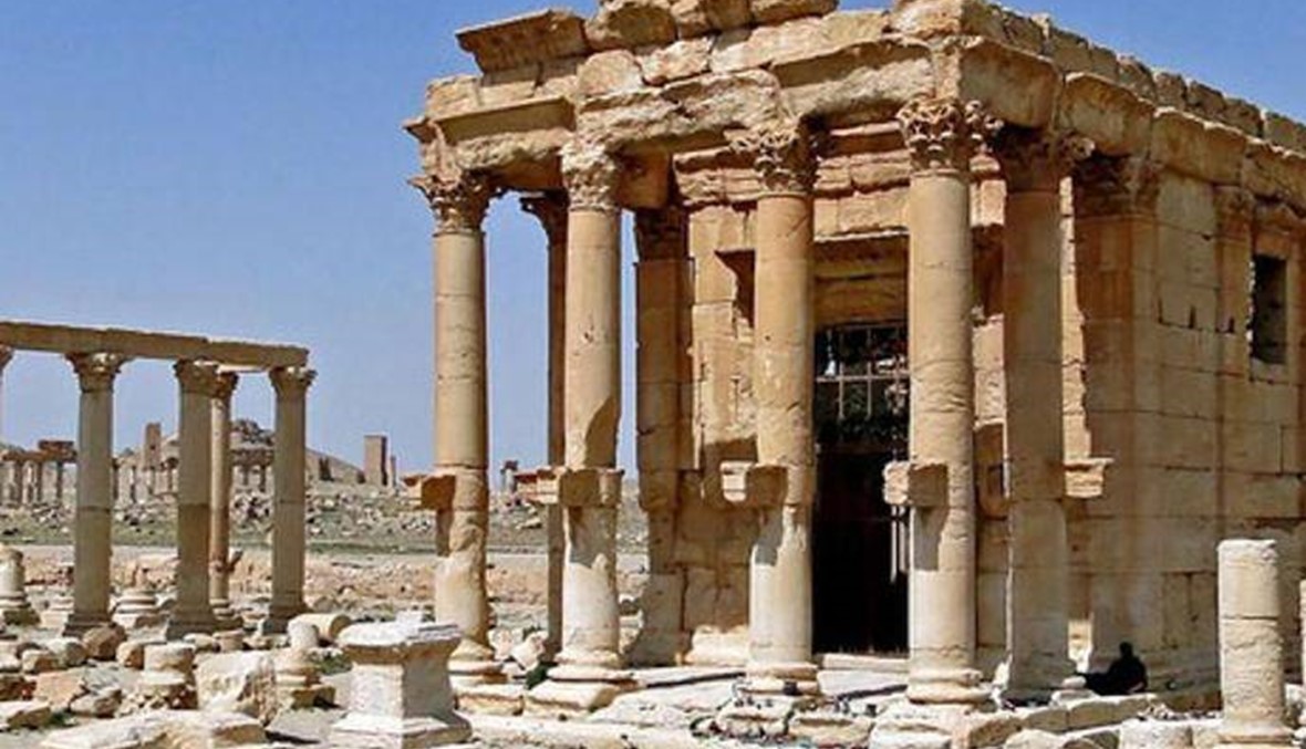 "داعش" فجر معبد بعل شمين في تدمر