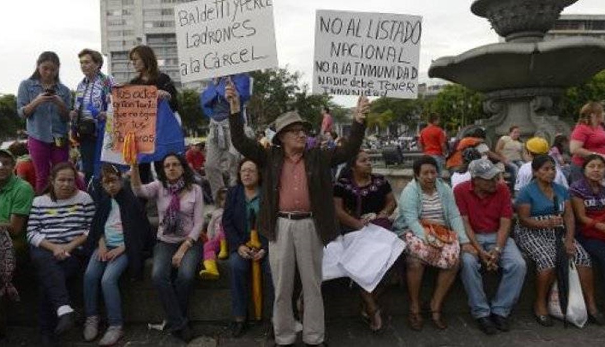 غواتيمالا تغلي قبل يومين من الانتخابات