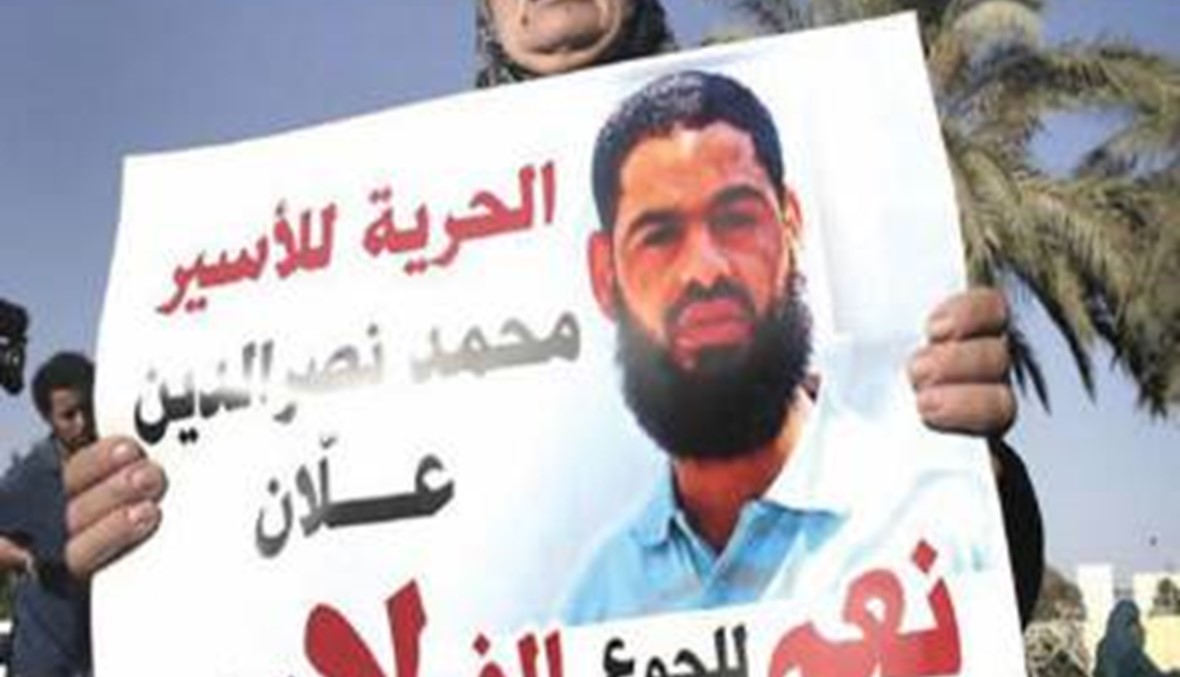اسرائيل تعيد وضع الفلسطيني محمد علان قيد الاعتقال الاداري