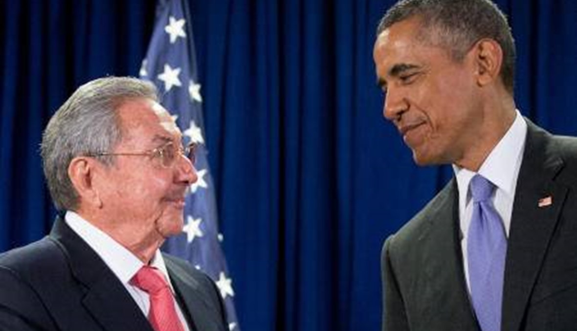 كاسترو يجتمع ثانية مع أوباما ويطالبه بإعادة أرض غوانتانامو