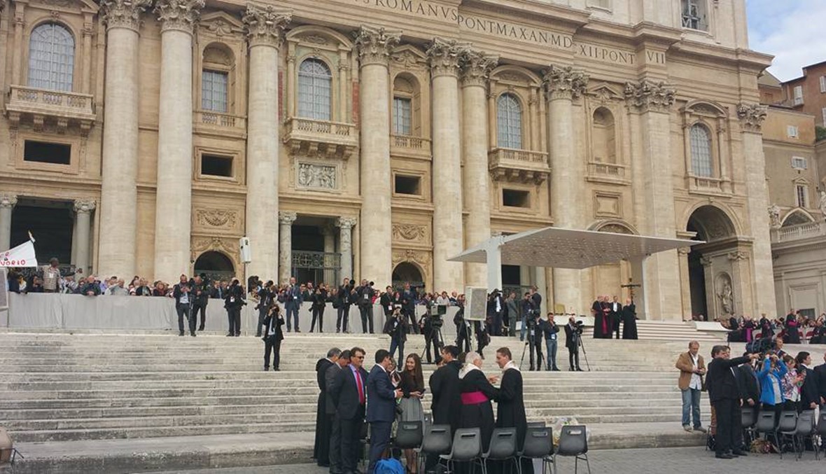 بالصور: لبنان الحاضر الأبرز اليوم في الفاتيكان