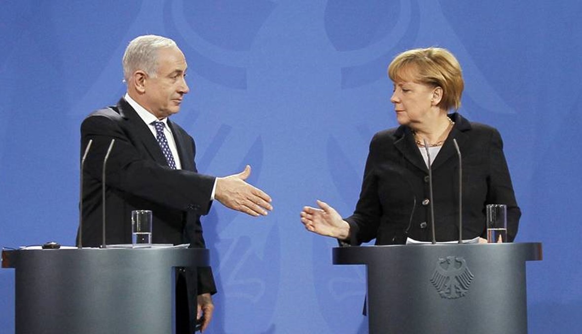 نتانياهو الى برلين الخميس للتباحث مع ميركل